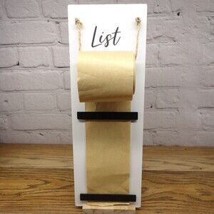 Wood Hanging Farmhouse List And Note Keeper Letter Board